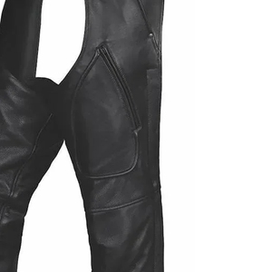 Pantalon de moto en cuir pleine fleur de qualité supérieure à prix de gros / Service OEM – Dernière mode en matière de pantalons de motard en cuir - Product Image 4