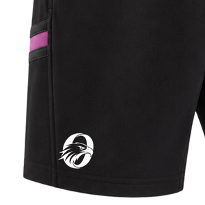 Men Black Rugby Shorts Polyester <b>Athletic</b> Training Shorts Casual Sports Wear Team Match Uniform Performance Apparel - Product Image 3