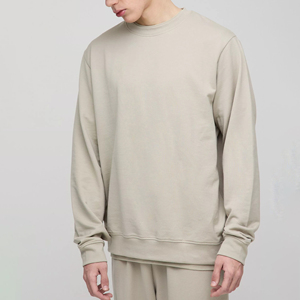 Sweat-shirt en coton surdimensionné pour homme – Look urbain minimaliste - Product Image 3