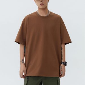 T-shirt Homme Oversize Coupe Droite en Coton Polyester 200 g/m² Ample et Lourd pour l'Été - Product Image 2