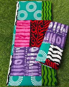 Wholesale Premium Custom African Wax Print Cotton Fabric Ankara Kitenge Logo Design OEM ODM Manufacturer Nigeria Ghana Kenya - Product Image 3