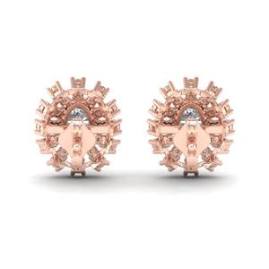 REYES – boucles d'oreilles personnalisées en or 14 carats avec diamants cultivés en laboratoire CVD, pour femmes, cadeau d'anniversaire exquis, bijoux fins - Product Image 4