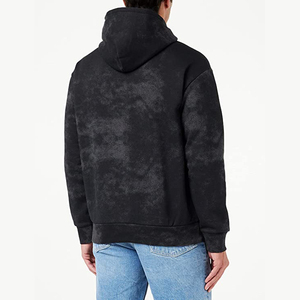 Sudadera con Capucha Oversize para Hombre, Estilo Urbano, Lavado Ácido, Informal, con Forro Cálido y Atractivo para Uso Diario - Product Image 2
