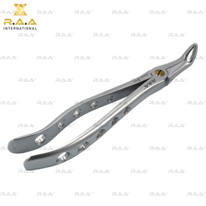 R.A.A. INTERNATIONAL RAA-281 Pince d'extraction 845 à revêtement diamanté pour incisives supérieures et canin, instrument de chirurgie dentaire orale CE - Product Image 6