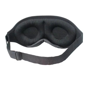 Masque de sommeil en soie OEM confortable pour adultes, toutes saisons, imprimé par transfert thermique, logo personnalisé, accessoire de sommeil, vente en gros - Product Image 4