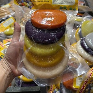 Pastel de Arroz Glutinoso Congelado, Varios Sabores, Color Natural, Postre Servido con Sirope o Leche Condensada - Product Image 3