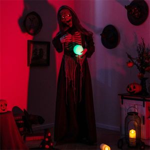 Decorazioni di Halloween con Streghe di 1,8 Metri e Sfere, Accessorio Festivo per Decorazioni di Halloween - Product Image 4