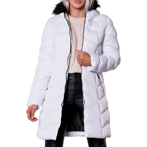 Latest High Street Women's <b>Puffer</b> <b>Jacket</b> High Quality Winter Warm Bubble <b>Cropped</b> Neck Quilted Soft Wool Printed Techniques - Product Image 2