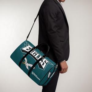 Designer Custom Casual Durable Polyester Duffle <b>Bag</b> for <b>Ladies</b> & Men-<b>Gym</b> Sports Travel Luggage - Product Image 3