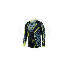 Polo de course moto personnalisé respirant imprimé par sublimation avec nom d'équipe de motocross, séchage rapide, anti-UV, maillot de motocross - Product Image 2