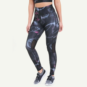 Women Plus Size Front High Elastic Waist <b>Stretch</b> Capri Pants Cropped Leggings Casual Workout Yoga Running Fitness Comfortable - Product Image 4
