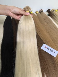 ผมแท้เวียดนามเกรดพรีเมียม 1 กก. คุณภาพ 100% ความยาว 22-26 นิ้ว สีบลอนด์ PLA # 613 สำหรับเคราติน-ทิป นาซ่า แฮร์ รุ่นแอนดี้ - Product Image 2