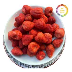 Fresas Liofilizadas Enteras Crujientes, Snack de Fruta, Tecnología FD, Alta Calidad, Venta de Fábrica, Exportación - Product Image 3