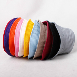 Custom Logo Reversible Bucket Beach <b>Sun</b> Cap Women <b>Men</b> Fisherman <b>Hat</b> Plain Bulk Print Embroidered Cotton Bucket <b>Hat</b> - Product Image 6
