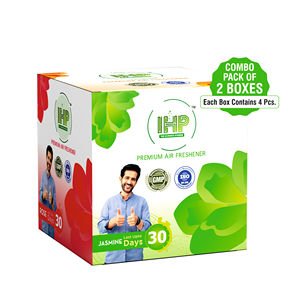 Ambientadores de Aire Premium de Larga Duración, Paquete Combinado de Bolsillo con 2 Cajas, Cada Caja Contiene 4 Sobres para Baño, Hogar, Auto y Oficina - Product Image 1