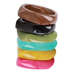Bracelets en résine et en bois inspirés de la nature et de l'art, bracelets promotionnels - Product Image 3