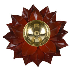 Royal Joti Diya การออกแบบวัสดุทองเหลือง,สำหรับการตกแต่งเทศกาลดิวาลีดีไซน์การตกแต่งบ้านของ Joti Diya - Product Image 4