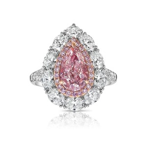 Bague en argent sterling avec diamant moissanite, bague tendance en argent 925 pour femme, fabrication directe, disponible au meilleur prix - Product Image 3