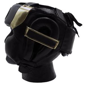 Hot Selling Custom Made Durable Winning Boxing Head Guard Customizes Leather MMA Muay Thai Kickboxing boxing Head Guard For Sale - Product Image 5