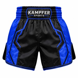 Shorts de combat Muay Thai personnalisés de haute qualité, imprimés, unisexes pour adultes, broderie sur le devant, respirants, séchage rapide, durables - Product Image 5