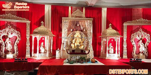 Decoración de Escenario para Bodas al Estilo Indio Tamalí, Decoración de Escenario del Sur de la India, Decoración de Escenario para Bodas Tradicionales Indias, Decoración Australia - Product Image 2