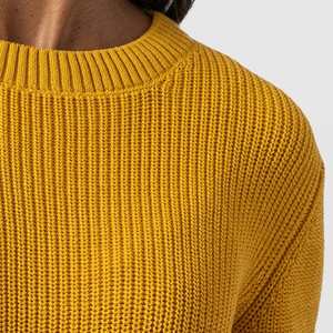 Chemise en tricot sexy à col en V et épaules dénudées, respirante, pour femmes, tenue de soirée élégante, pull élégant pour femmes, hauts élégants pour soirée - Product Image 2
