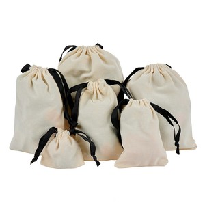 Sac en mousseline personnalisable et réglable, polyester/coton, impression numérique, écologique, lavable, durable, résistant à l'eau - Product Image 1