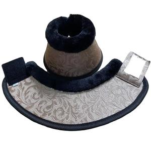 Protège-ongles de cheval de haute qualité, rembourrés en mousse, avec doublure en satin, à paillettes, pour l'équitation, équipement équestre - Product Image 2