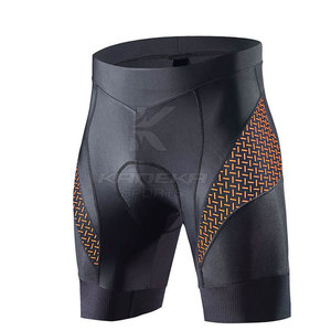 Top Rated Men's Breathable Eco-Friendly Lightweight Spandex/Polyester <b>Cycling</b> Shorts for Outdoor Performance - Product Image 5