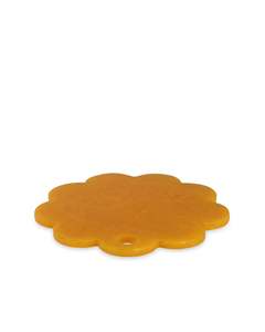 MN EXPORTS MNE-1600 Tabla de Cortar de Resina Redonda Naranja No Tóxica Apta para Lavavajillas 1.5cm de Grosor Pieza Única - Product Image 2