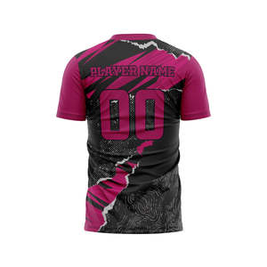 Conjunto de Uniforme de Fútbol Personalizado para Hombre Adulto, Camiseta y Pantalones Cortos, Impresión por Transferencia de Calor, Transpirable, para Uso en Equipo/Escuela/Academia - OEM/ODM - Product Image 3