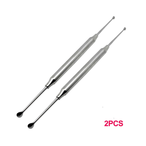 2 Palas Dobles de Acero Inoxidable para Implantes Dentales, Herramientas Profesionales de Cirugía Dental, Instrumentos Duraderos de Alta Calidad - Product Image 1