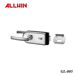 Serrures centrales de grève Serrures de porte en verre Serrures en verre - Product Image 4