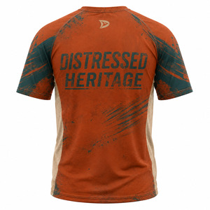 Camiseta Deportiva Personalizada para Hombre, Estilo Desgastado, Malla Transpirable, Sublimada, para Torneos - Product Image 3