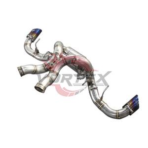 Sistema de escape Catback Valvetronic de acero inoxidable de fábrica para McLaren 570S con válvula y sección superior - Product Image 5