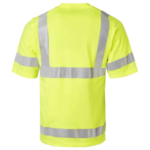 <b>Hi</b> <b>Vis</b> Workwear Reflective Safety Short Sleeve T-<b>Shirts</b> Men Reflective Stripes Construction Uniform Worker T-<b>Shirts</b> - Product Image 5