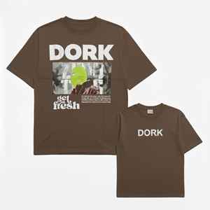 Nouveau T-shirt Streetwear à logo, coupe carrée, coupe courte, grammage lourd, en coton, avec motif graphique, coupe oversize pour homme - Product Image 5