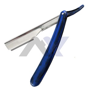 Rasoir de Barbier Classique Professionnel à Lame Droite, Qualité Salon, pour Hommes, Rasoir Shavette pour un Rasage Précis, Outil de Toilettage de la Barbe - Product Image 1