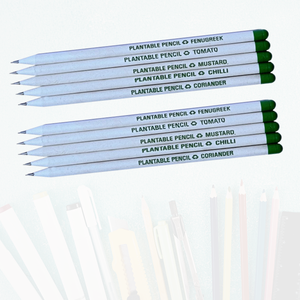 Lápiz Promocional Ecológico Plantable con Semillas Germinables, Cápsula en Forma de Maceta, Impresión Digital en Papel Simple, Paquete Individual - Product Image 3
