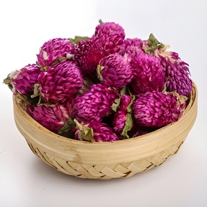 Flores secas de gomphrena globosa al mejor precio, flor de amaranto globo deshidratada de fábrica en Vietnam - Product Image 4