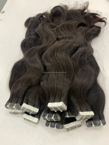Extensiones de Cabello Natural Virgen Indio de Doble Trama, de Alta Calidad, Lisas, para Mejorar la Belleza - Product Image 6