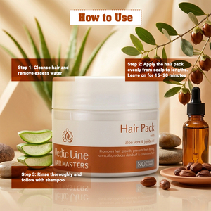 Paquete Capilar de Aloe Vera y Jojoba Natural Más Vendido para una Nutrición Profunda, Reparación del Cabello Seco, Dañado y Encrespado, Disponible para la Venta - Product Image 4