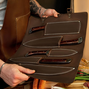 Wholesale LEGACY BLADES Premium 5Piece Damascus Kitchen <b>Knife</b> <b>Set</b> with Ambidextrous Wooden Handles 67-Layer Blades OEM Wholesale - Product Image 5