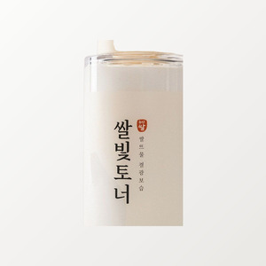 Soins de la peau pour hommes Mizon Korean K-Beauty Ssalbit Toner 150ml Fabriqué en Corée Produits unisexes pour Afro-Américains - Product Image 1