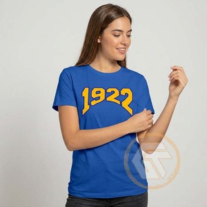 เสื้อยืดชมรมหญิง GREEK TREASURES Sigma Gamma Rho ผ้าโพลีเอสเตอร์/คอตตอน คอกลม ปักลาย สำหรับฤดูร้อน ขายส่ง - Product Image 2