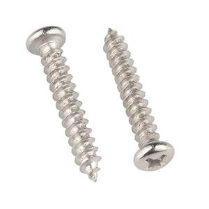 Tornillos ISO métricos para madera y paneles de yeso, de acero al carbono zincado, M4-M10, Clase 4.8 y 6.8, componente de hardware y equipo del fabricante - Product Image 5