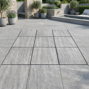 600x600x20mm Core Stone Ash Porcelain Outdoor Pavers R11 Heavy Duty Commercial Driveway Flooring Ceramic <b>Tiles</b> - Product Image 5