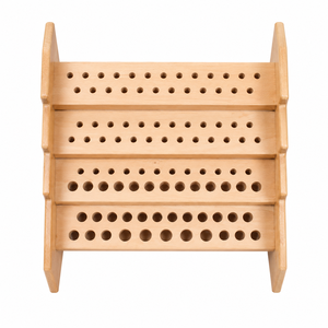 Premium <b>Leather</b> Craft Multi Step Stand Wooden <b>Tool</b> Holder | Professional Punch Storage Rack for <b>Leather</b> Working & DIY Craft - Product Image 3
