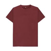 T-shirt à manches courtes bleu uni pour homme, 100% coton, coupe classique, couleur unie, t-shirt décontracté de haute qualité, séchage rapide