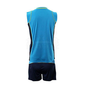 เสื้อและกางเกงวอลเลย์บอลโพลีเอสเตอร์คุณภาพสูง ดีไซน์ระบายอากาศได้ดี ยืดหยุ่นเป็นพิเศษเพื่อการเคลื่อนไหวที่รวดเร็ว - Product Image 2